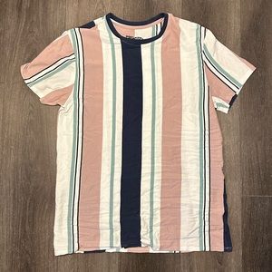 Light color striped tee